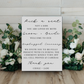 Unplugged Ceremony Sign | Michelle