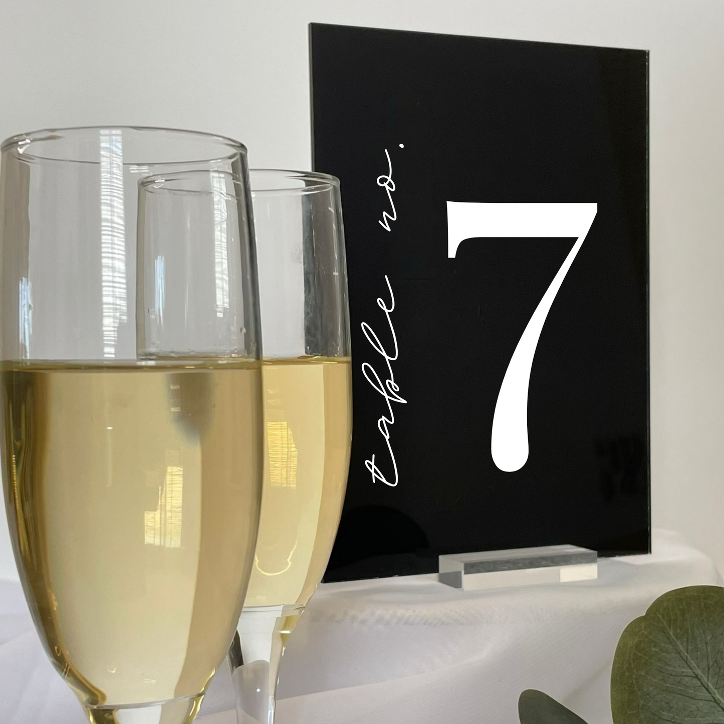 Wedding Table Numbers | Michelle