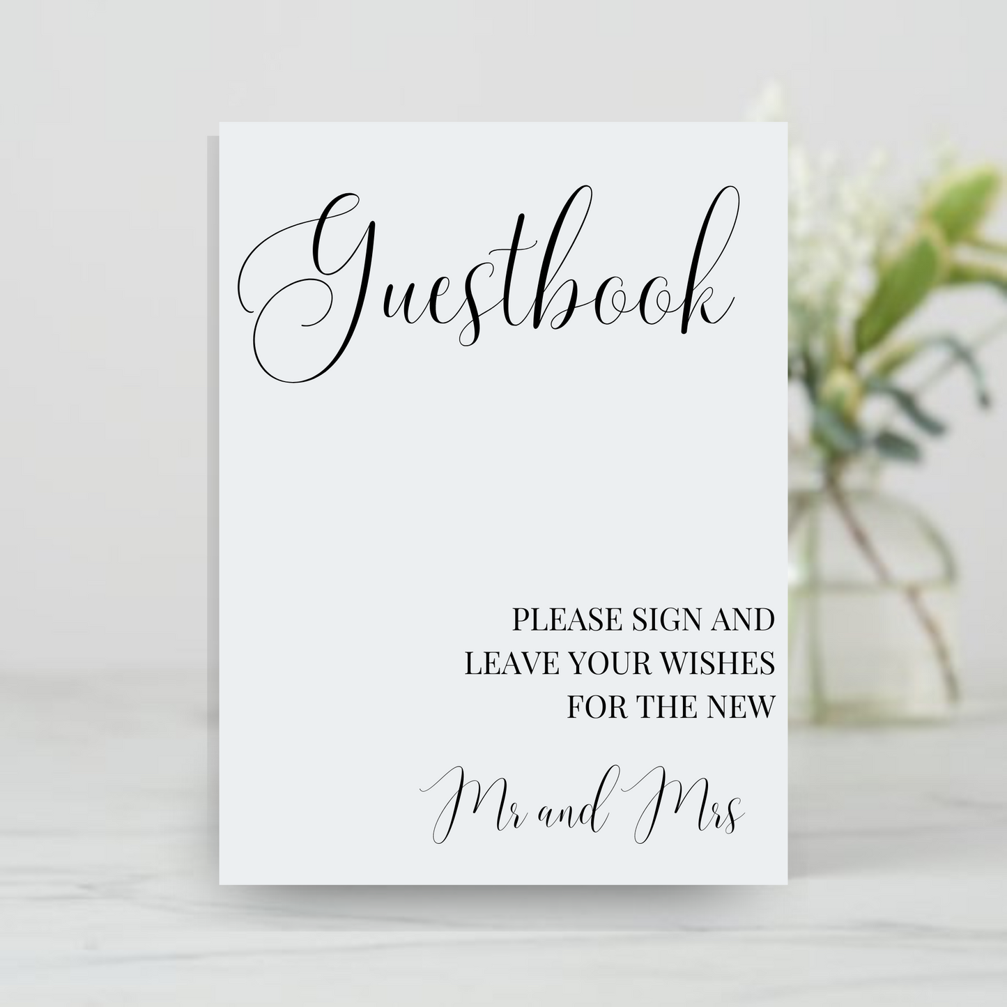 Sign Our Guestbook | Jade
